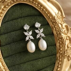 Freshwater Pearl Drop Earrings – Bridal Pearl Earrings